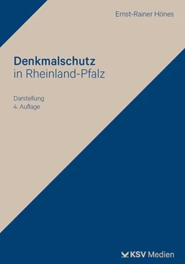 Abbildung von Hönes | Denkmalschutz in Rheinland-Pfalz | 4. Auflage | 2023 | beck-shop.de