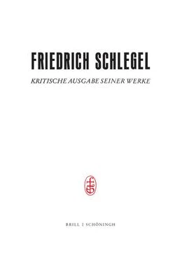 Abbildung von Schlegel / Benne | Lessings Gedanken und Meinungen / aus dessen Schriften zusammengestellt und erläutert von Friedrich Schlegel | 1. Auflage | 2024 | beck-shop.de