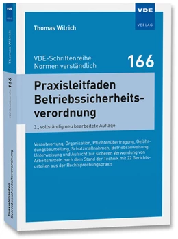 Abbildung von Wilrich | Praxisleitfaden Betriebssicherheitsverordnung | 3. Auflage | 2023 | 166 | beck-shop.de