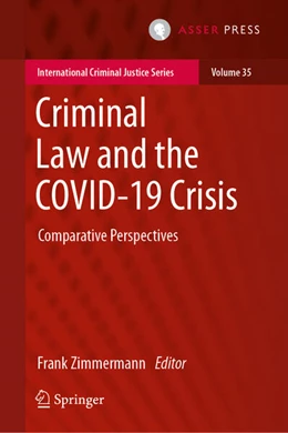 Abbildung von Zimmermann | Criminal Law and the COVID-19 Crisis | 1. Auflage | 2026 | beck-shop.de