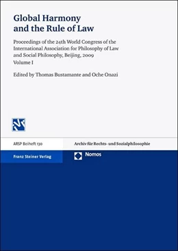 Abbildung von Bustamante / Onazi | Global Harmony and the Rule of Law | 1. Auflage | 2013 | beck-shop.de