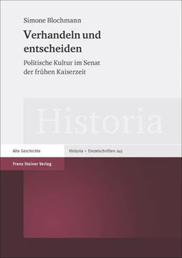 Abbildung von Blochmann | Verhandeln und entscheiden | 1. Auflage | 2017 | beck-shop.de