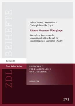 Abbildung von Christen / Gilles | Räume, Grenzen, Übergänge | 1. Auflage | 2018 | beck-shop.de