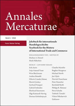 Abbildung von Denzel / Häberlein | Annales Mercaturae 4 (2018) | 1. Auflage | 2019 | beck-shop.de