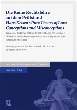 Abbildung von Jestaedt / Poscher | Die Reine Rechtslehre auf dem Prüfstand / Hans Kelsen's Pure Theory of Law: Conceptions and Misconceptions | 1. Auflage | 2020 | beck-shop.de