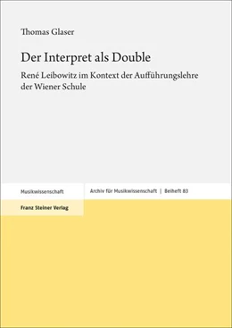 Abbildung von Glaser | Der Interpret als Double | 1. Auflage | 2020 | beck-shop.de