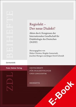 Abbildung von Christen / Ganswindt | Regiolekt - Der neue Dialekt? | 1. Auflage | 2021 | beck-shop.de