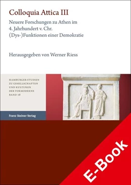 Abbildung von Riess | Colloquia Attica. Band 3 | 1. Auflage | 2021 | beck-shop.de