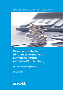 Abbildung von Besoldungstabellen für Landesbeamte und Kommunalbeamte in Baden-Württemberg | 50. Auflage | 2023 | beck-shop.de