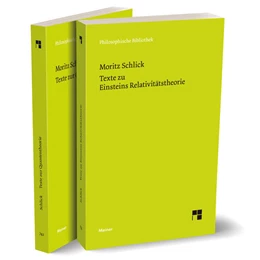 Abbildung von Schlick | Texte zu Einsteins Relativitätstheorie/ Texte zur Quantentheorie | 1. Auflage | 2023 | beck-shop.de