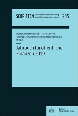 Abbildung von Junkernheinrich / Korioth | Jahrbuch für öffentliche Finanzen (2019) | 1. Auflage | 2019 | beck-shop.de