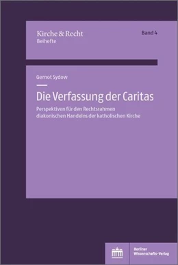 Abbildung von Sydow | Die Verfassung der Caritas | 1. Auflage | 2020 | beck-shop.de