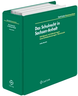 Abbildung von Boehm / Bartels | Das Schulrecht in Sachsen-Anhalt | 1. Auflage | 2018 | beck-shop.de