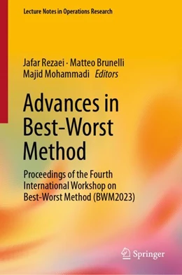 Abbildung von Rezaei / Brunelli | Advances in Best-Worst Method | 1. Auflage | 2023 | beck-shop.de