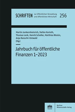 Abbildung von Junkernheinrich / Korioth | Jahrbuch für öffentliche Finanzen (2023) 1 | 1. Auflage | 2023 | beck-shop.de
