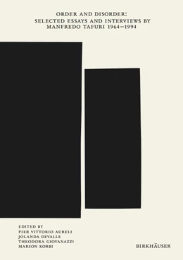 Abbildung von Aureli / Devalle | Order and Disorder | 1. Auflage | 2026 | beck-shop.de