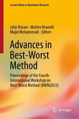 Abbildung von Rezaei / Brunelli | Advances in Best-Worst Method | 1. Auflage | 2023 | beck-shop.de