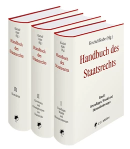 Abbildung von Kischel / Kube | Handbuch des Staatsrechts - Neuausgabe - | 1. Auflage | 2023 | beck-shop.de