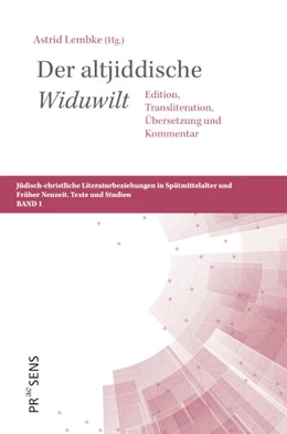 Abbildung von Lembke / Spetzke | Der altjiddische 'Widuwilt' | 1. Auflage | 2025 | beck-shop.de