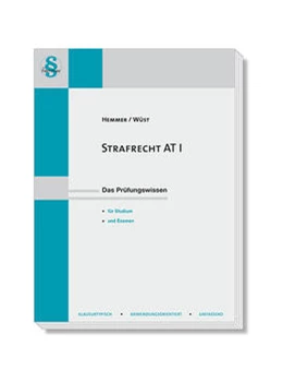 Abbildung von Hemmer / Wüst | Strafrecht AT | 16. Auflage | 2023 | beck-shop.de