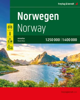 Abbildung von Freytag & Berndt | freytag & berndt Autoatlas Norwegen 1:250.000 | 1. Auflage | 2024 | beck-shop.de