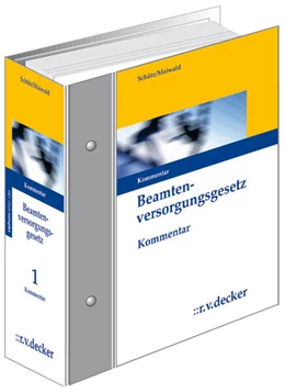 Abbildung von Schütz / Maiwald | Beamtenversorgungsgesetz - mit Aktualisierungsservice | 1. Auflage | 2018 | beck-shop.de