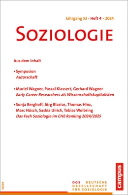 Abbildung von Baecker | Soziologie 04/2024 | 1. Auflage | 2024 | beck-shop.de