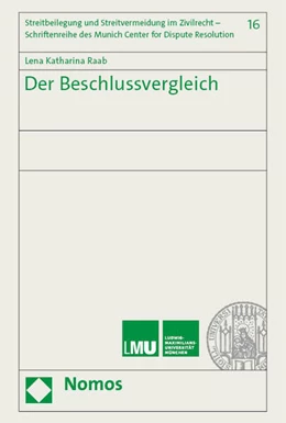 Abbildung von Raab | Der Beschlussvergleich | 1. Auflage | 2023 | 16 | beck-shop.de