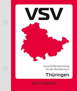 Abbildung von Vorschriftensammlung für die Verwaltung in Thüringen (VSV) | 1. Auflage | 2018 | beck-shop.de