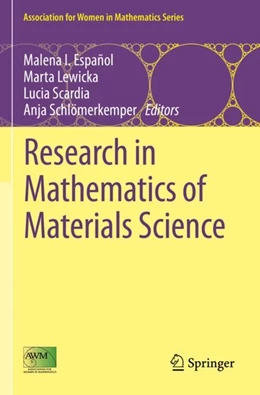 Abbildung von Español / Lewicka | Research in Mathematics of Materials Science | 1. Auflage | 2023 | beck-shop.de