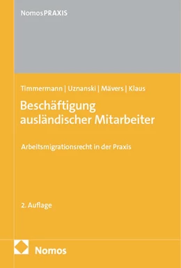 Abbildung von Timmermann / Uznanski | Beschäftigung ausländischer Mitarbeiter | 2. Auflage | 2025 | beck-shop.de