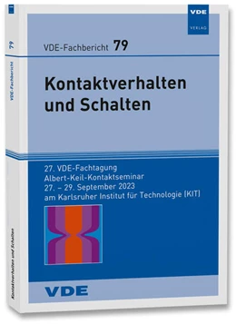 Abbildung von VDE-Fb. 79: Kontaktverhalten und Schalten | 1. Auflage | 2023 | beck-shop.de
