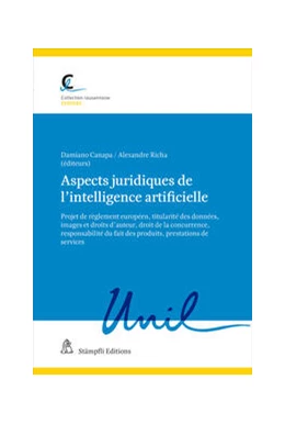 Abbildung von Canapa / Richa | Aspects juridiques de l'intelligence artificielle | 1. Auflage | 2024 | 98 | beck-shop.de
