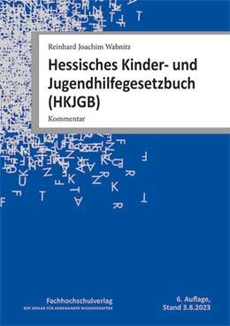 Abbildung von Wabnitz | Hessisches Kinder- und Jugendhilfegesetzbuch (HKJGB) | 6. Auflage | 2024 | beck-shop.de