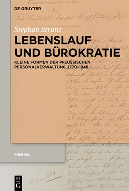 Abbildung von Strunz | Lebenslauf und Bürokratie | 1. Auflage | 2023 | 3 | beck-shop.de