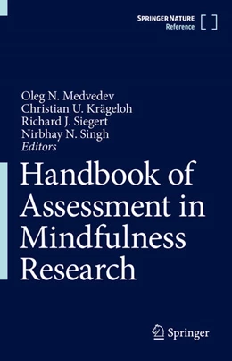 Abbildung von Medvedev / Krägeloh | Handbook of Assessment in Mindfulness Research | 1. Auflage | 2025 | beck-shop.de