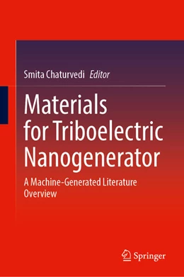 Abbildung von Chaturvedi | Materials for Triboelectric Nanogenerator | 1. Auflage | 2026 | beck-shop.de