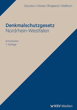 Abbildung von Davydov / Hönes | Denkmalschutzgesetz Nordrhein-Westfalen | 7. Auflage | 2024 | beck-shop.de