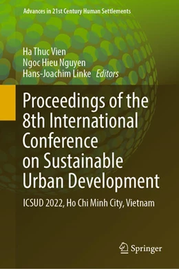 Abbildung von Ha / Nguyen | Proceedings of the 8th International Conference on Sustainable Urban Development | 1. Auflage | 2024 | beck-shop.de