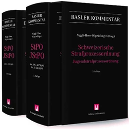 Abbildung von Niggli / Heer | Schweizerische Strafprozessordnung/Jugendstrafprozessordnung | 3. Auflage | 2023 | beck-shop.de