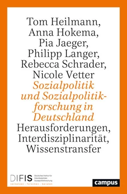 Abbildung von Heilmann / Hokema | Sozialpolitik und Sozialpolitikforschung in Deutschland | 1. Auflage | 2024 | 1 | beck-shop.de