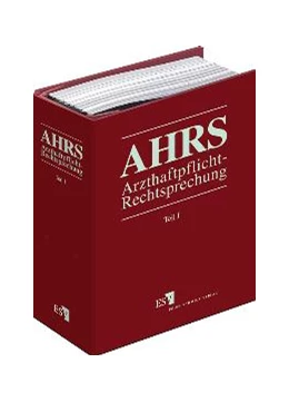 Abbildung von Ankermann / Kullmann | Arzthaftpflicht-Rechtsprechung I (AHRS I) | 1. Auflage | 1996 | Teil I: Entscheidungen von 1949-1992 1 | beck-shop.de