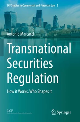 Abbildung von Marcacci | Transnational Securities Regulation | 1. Auflage | 2023 | beck-shop.de