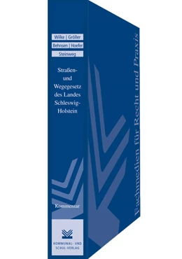 Abbildung von Wilke / Gröller | Straßen- und Wegegesetz des Landes Schleswig-Holstein | 1. Auflage | 2017 | beck-shop.de