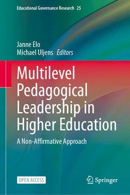 Abbildung von Elo / Uljens | Multilevel Pedagogical Leadership in Higher Education | 1. Auflage | 2024 | beck-shop.de