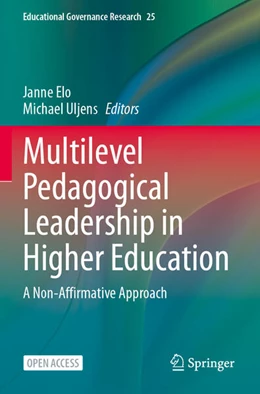 Abbildung von Elo / Uljens | Multilevel Pedagogical Leadership in Higher Education | 1. Auflage | 2025 | beck-shop.de