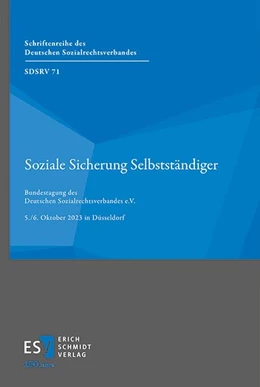 Abbildung von Soziale Sicherung Selbstständiger | 1. Auflage | 2024 | 71 | beck-shop.de