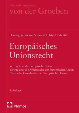 Abbildung von Groeben / Hatje | Europäisches Unionsrecht | 8. Auflage | 2025 | beck-shop.de