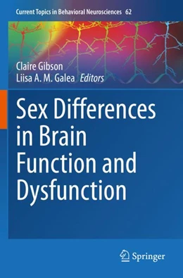 Abbildung von Gibson / Galea | Sex Differences in Brain Function and Dysfunction | 1. Auflage | 2024 | beck-shop.de