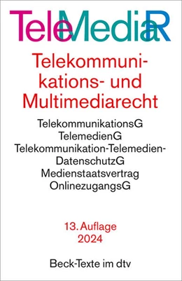 Abbildung von Telemediarecht | 13. Auflage | 2024 | beck-shop.de